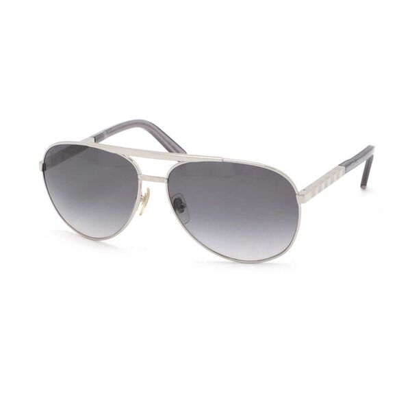 Pre Loved louis vuitton Women metallic | silver Sunglasses - Picture 1 of 6